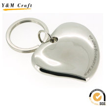 New 3D Heart Shape Metal Key Ring (Y03265)